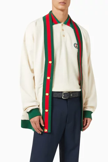 إبزيم بنقشة حرفي GG المتداخلين قنب سوبريم