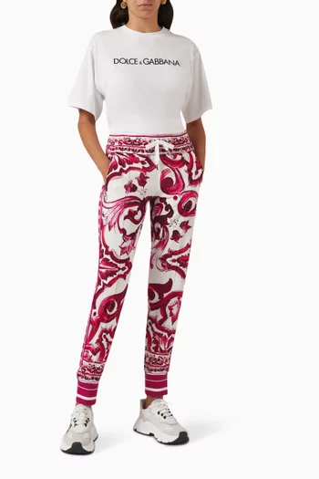 Logo-print T-shirt in Cotton-jersey