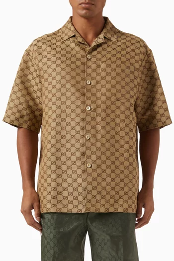 GG Supreme Shirt in Linen-blend