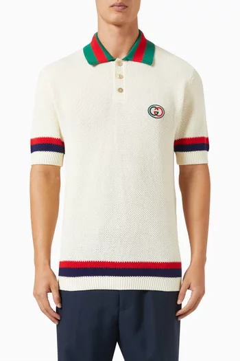 Polo Shirt in Knit Cotton