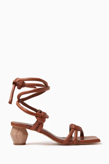Creative 60 Sandals in Smooth Leather
