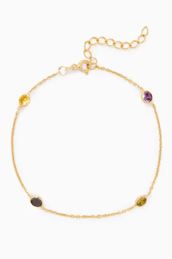 Diana Anklet in 18kt Gold-plated Sterling Silver
