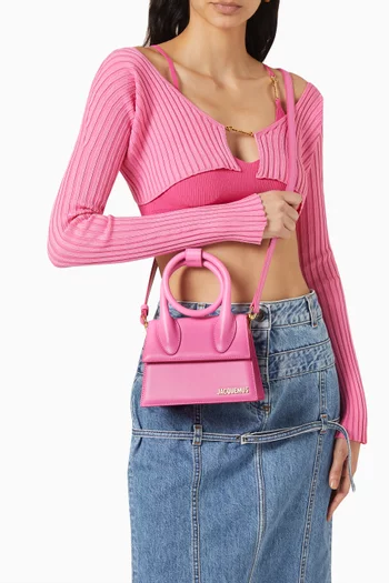 Le Chiquito Noeud Bag in Leather