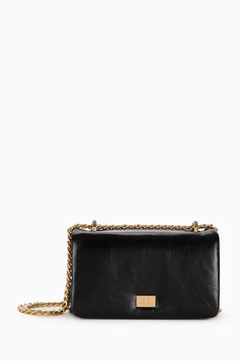 Small Puffy Bag in Faux Leather