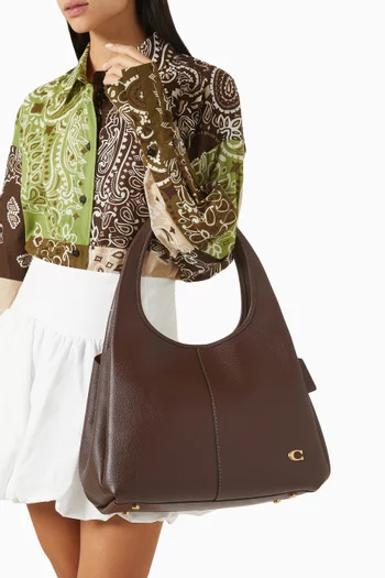 Lana Shoulder Bag in Pebble Leather