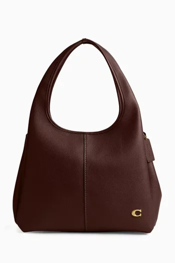 Lana Shoulder Bag in Pebble Leather