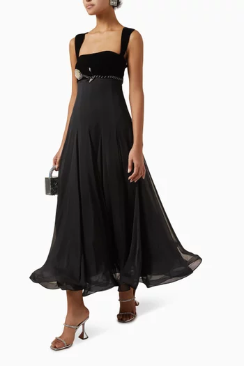 Fox Embellished Dress