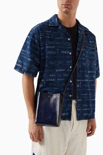 Museo Shoulder Bag in Smooth Calf Leather