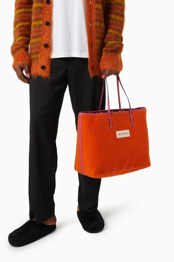 Small Janus Tote Bag in Felt