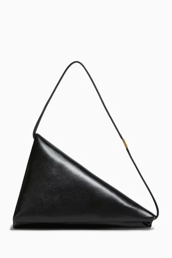 Prisma Shoulder Bag in Leather