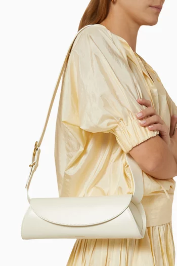 Cannolo Small Shoulder Bag in Leather