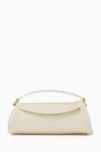 Cannolo Mini Top-handle Bag in Leather