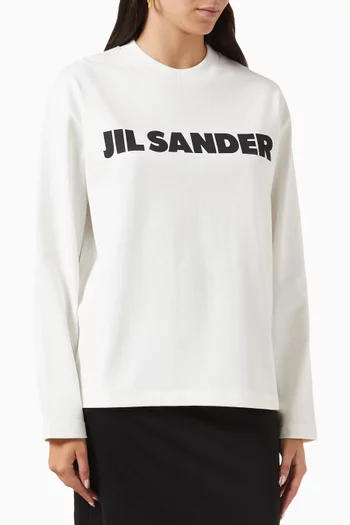 Logo T-shirt in Jersey