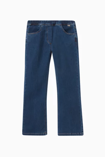 Denim Trousers in Cotton