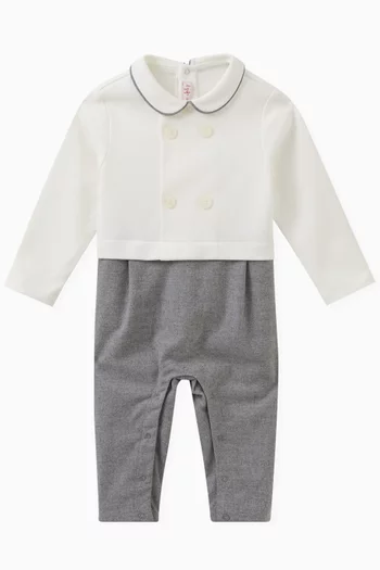 Two-tone Babysuit
