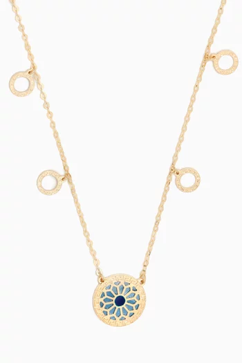 Amelia Athens Necklace in 18kt Yellow Gold