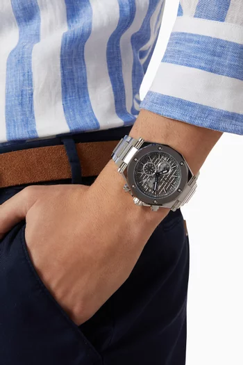 Legacy Watch in Stainless Steel, 44mm