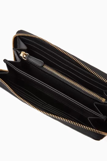 Zipped Wallet in Mosaico Leather