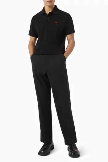 Ami De Coeur Polo Shirt in Cotton