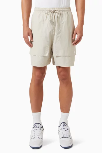 Alden Pocket Shorts in Cotton-nylon Blend