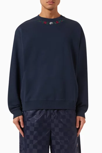 Rose Nelson Sweatshirt in Cotton-fleece