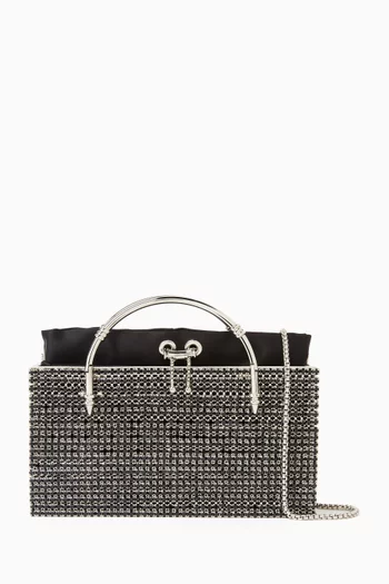 Cupchain Clutch Bag in Preciosa Crystals