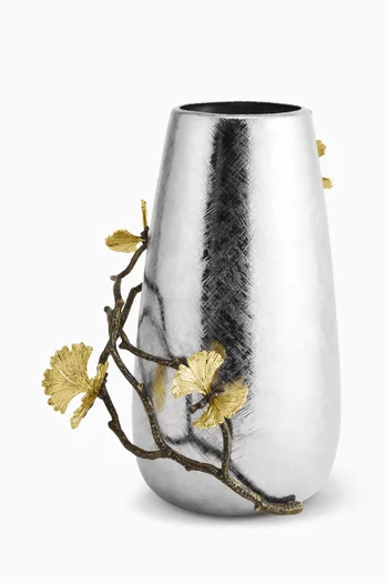 Large Butterfly Ginkgo Vase
