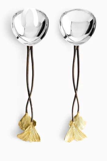 Golden Ginkgo Serving Set