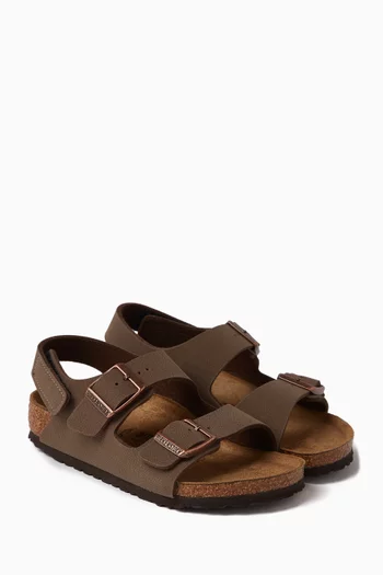 Milano Sandals in Birko-Flor® Nubuck