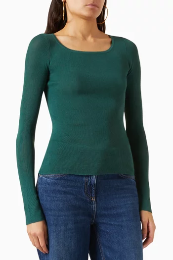 Giove Sweater in Viscose-knit