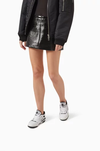 سنيكرز 550 أسفل الكاحل جلد