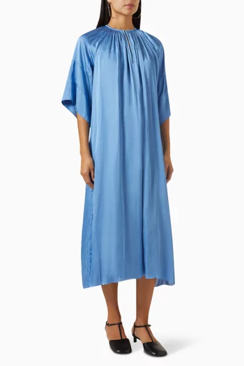 Jaden Midi Dress in Drape Fabric