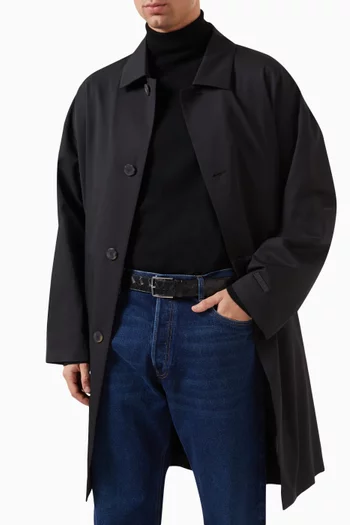 Intrecciato Belt in Leather