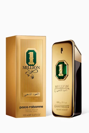 بخاخ عطر طبيعي وان مليون جولدن عود إنتنس، 100 ملل