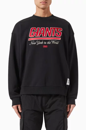 x Giants Nelson Crewneck Sweatshirt in Cotton-fleece