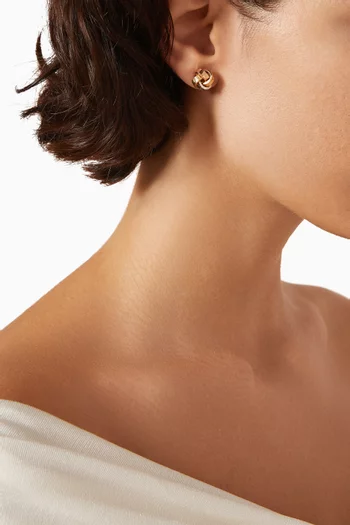 أقراط روزانا ذهب عيار 18