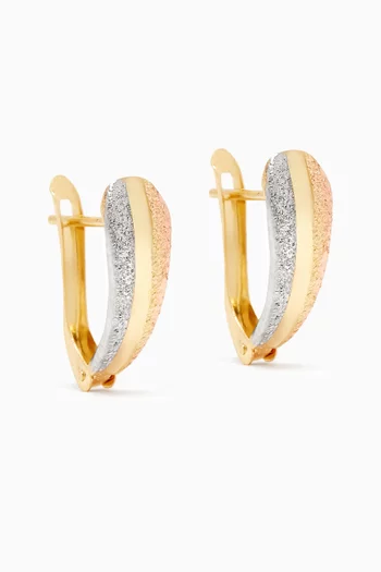 Luisa Hoop Earrings in 18kt Gold
