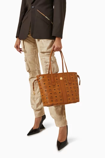 حقيبة يد ليز صغيرة بوجهين ونقشة فيزيتوس