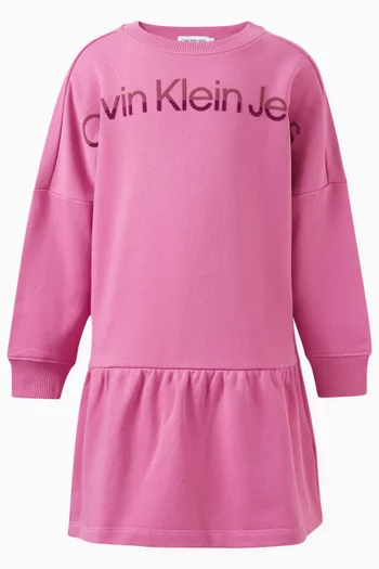 Calvin klein pink cheap bell sleeve dress
