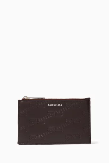 Cash Long Coin & Card Holder in BB Monogram Leather