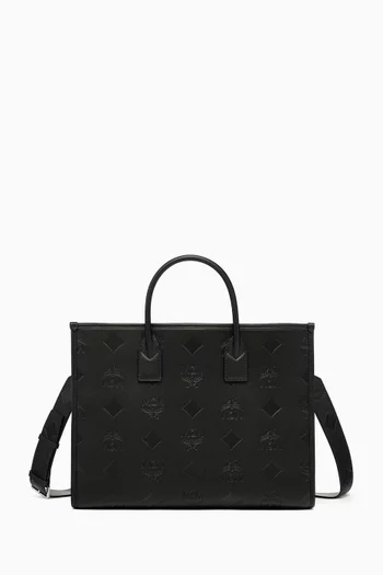 Large München Maxi Tote Bag in Leather