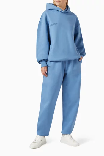 كنزة دي ان ايه 365 بغطاء رأس وشعار الماركة قطن عضوي