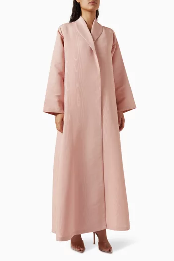Zainah-cut Abaya in Glitter Fabric
