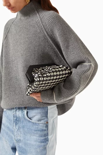 Secret Clutch Bag in Mosaico Leather