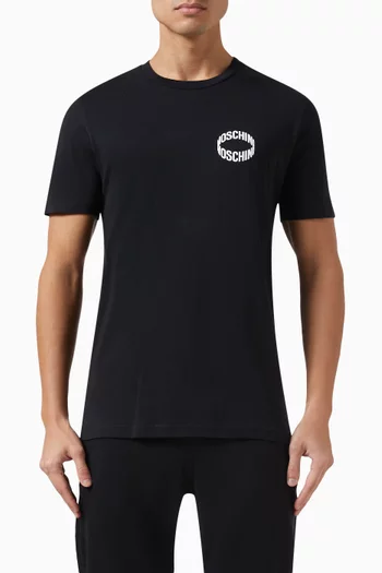Loop Logo T-shirt in Organic Cotton Jersey