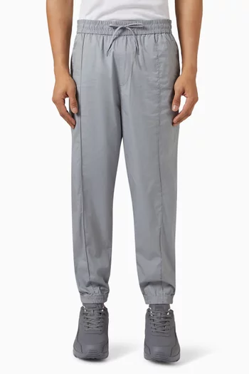 Logo Jogger Trousers in Cotton