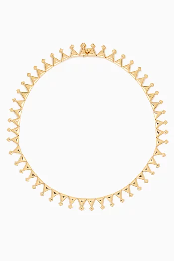 Collar Necklace in 18kt Gold