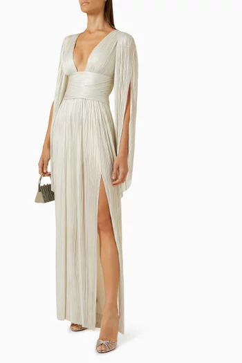 Alana B Maxi Dress in Silk
