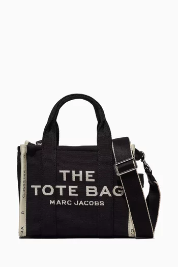The Small Tote Bag in Woven Jacquard