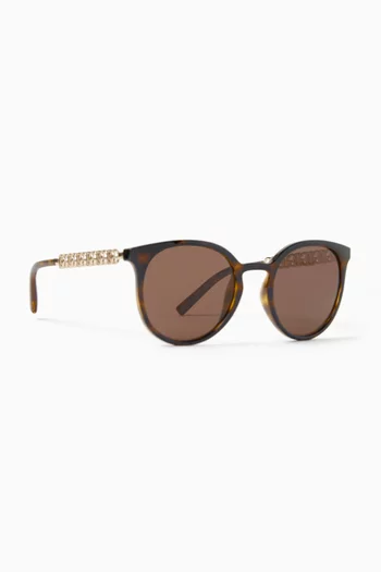 Cat-eye Sunglasses in Acetate